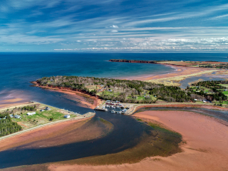 Fortune Bay Harbour Fortune Bay Harbour aerial